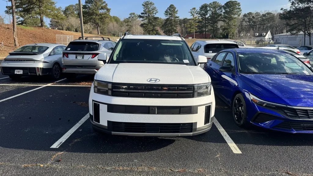 White 2025 Hyundai Santa Fe Limited for sale in Newnan, GA