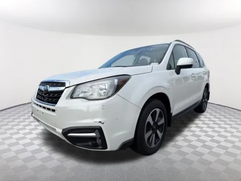 White 2018 Subaru Forester 2.5i Premium for sale in Newnan, GA