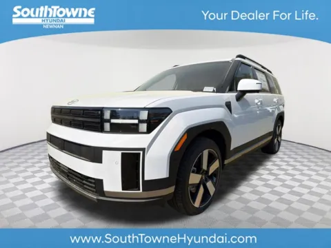 White 2026 Hyundai Santa Fe Hybrid Limited for sale in Newnan, GA