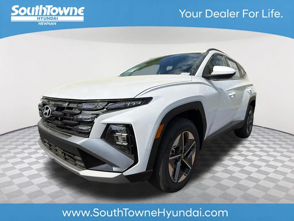White 2026 Hyundai Tucson Hybrid SEL for sale in Newnan, GA