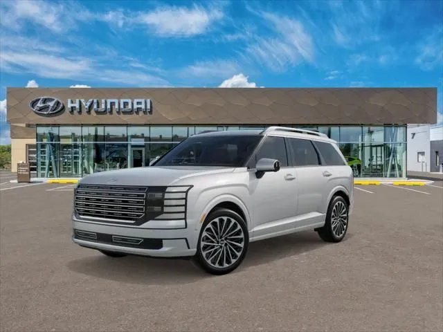 White 2026 Hyundai Palisade Hybrid Calligraphy for sale in Newnan, GA