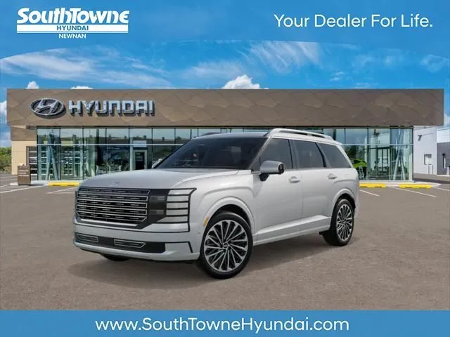 White 2026 Hyundai Palisade Hybrid Calligraphy for sale in Newnan, GA