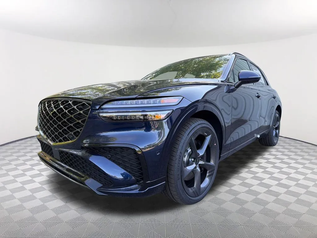Blue 2026 Genesis GV70 3.5T Sport Prestige for sale in Newnan, GA