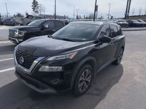 Black 2021 Nissan Rogue SV for sale in Newnan, GA