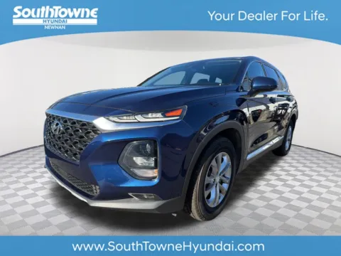 Blue 2020 Hyundai Santa Fe SEL for sale in Newnan, GA