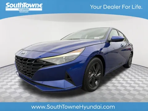 Blue 2023 Hyundai Elantra SEL for sale in Newnan, GA