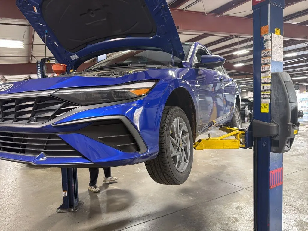 Blue 2024 Hyundai Elantra SEL for sale in Newnan, GA