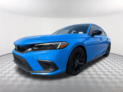 Blue 2023 Honda Civic Sport for sale in Newnan, GA