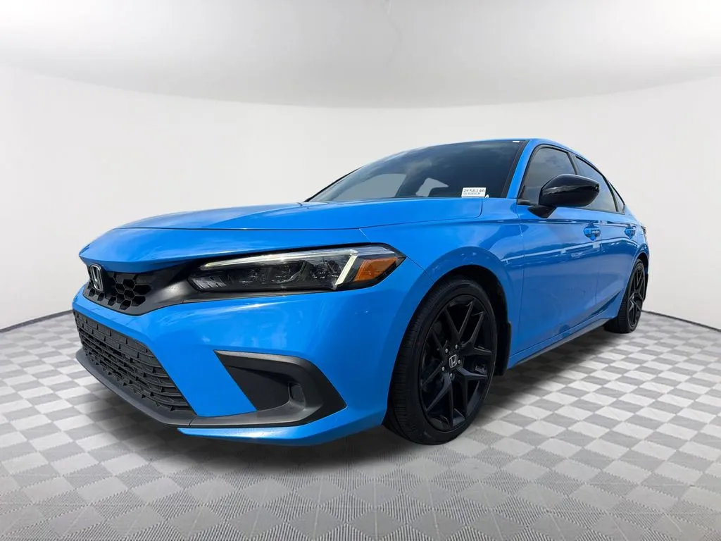 Blue 2023 Honda Civic Sport for sale in Newnan, GA