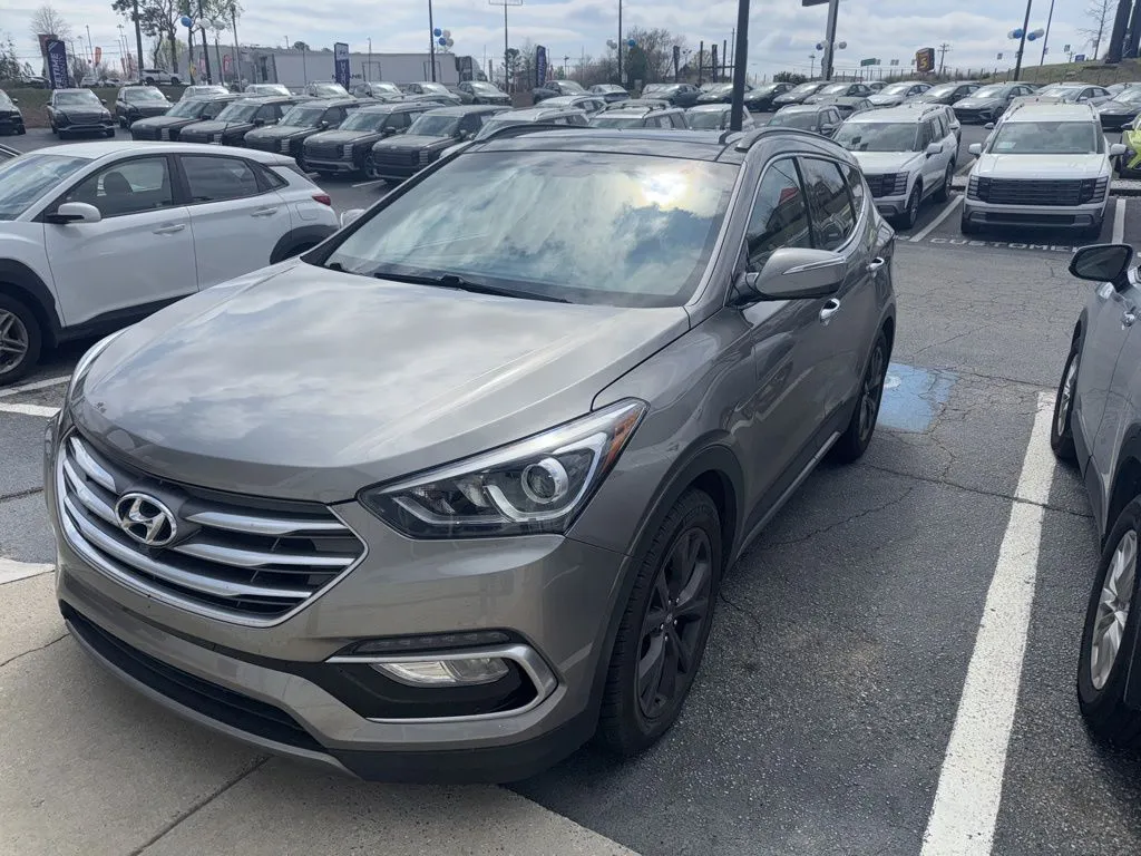 Gray 2017 Hyundai Santa Fe Sport 2.0T Ultimate for sale in Newnan, GA