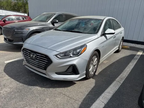 Silver 2019 Hyundai Sonata Hybrid SE for sale in Newnan, GA