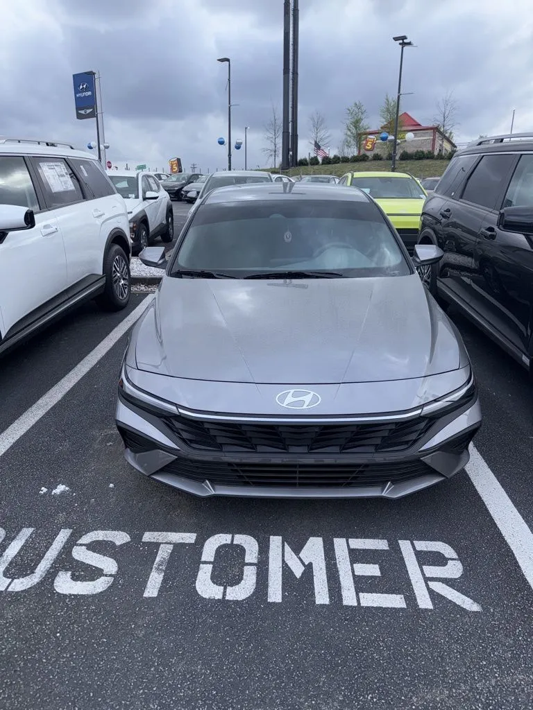 Gray 2025 Hyundai Elantra Hybrid Blue for sale in Newnan, GA
