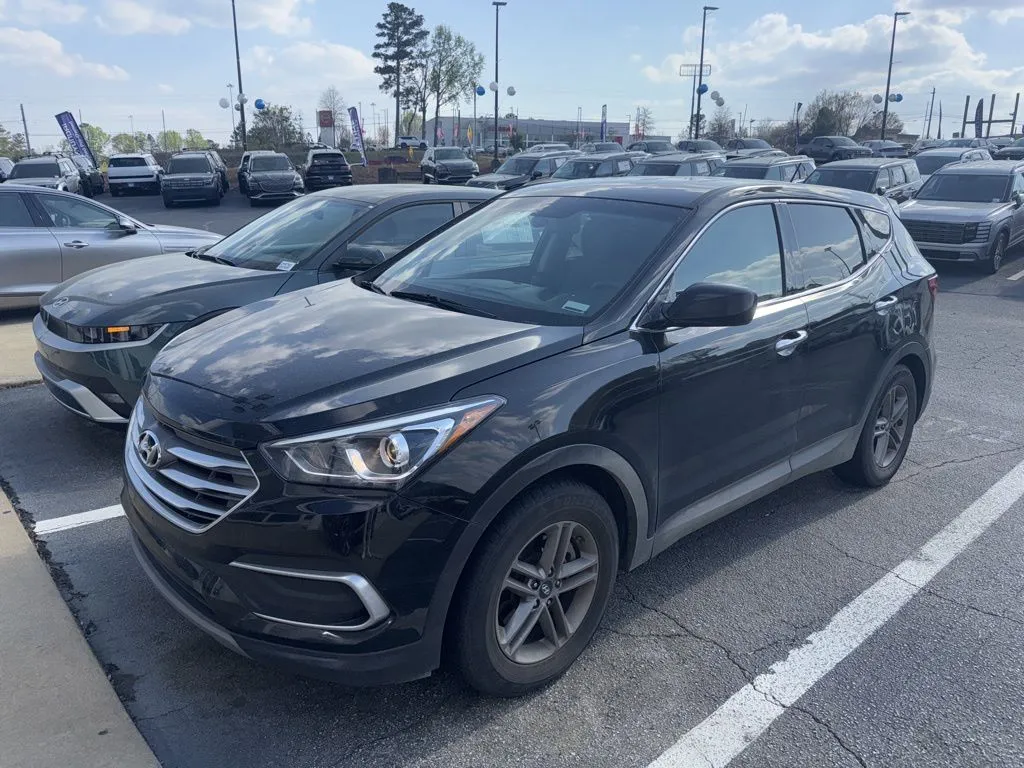 Black 2018 Hyundai Santa Fe Sport 2.4 Base for sale in Newnan, GA