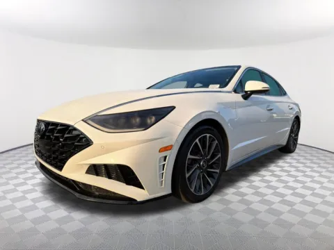 White 2020 Hyundai Sonata Limited for sale in Newnan, GA