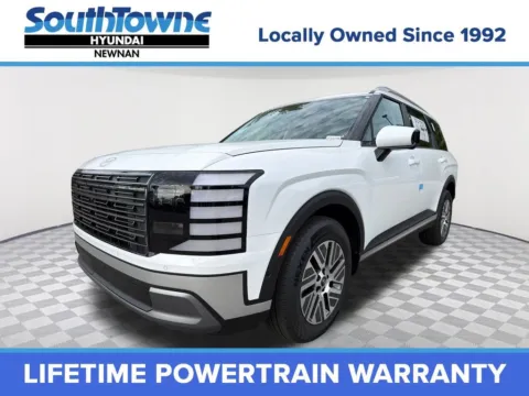 White 2026 Hyundai Palisade Hybrid Blue SEL Premium for sale in Newnan, GA