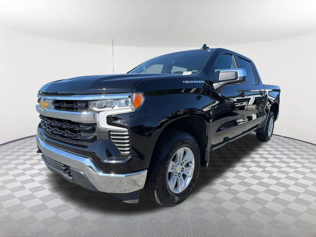 Black 2025 Chevrolet Silverado 1500 LT for sale in Newnan, GA