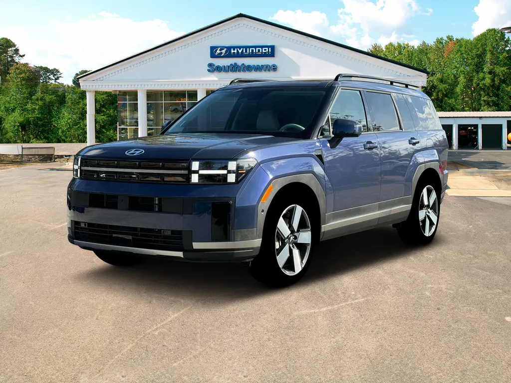 Blue 2026 Hyundai Santa Fe Hybrid Limited for sale in Newnan, GA