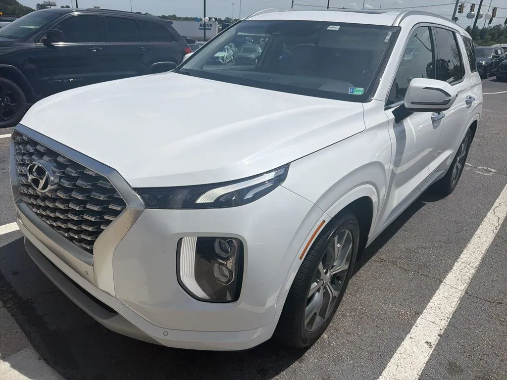White 2021 Hyundai Palisade Limited for sale in Newnan, GA