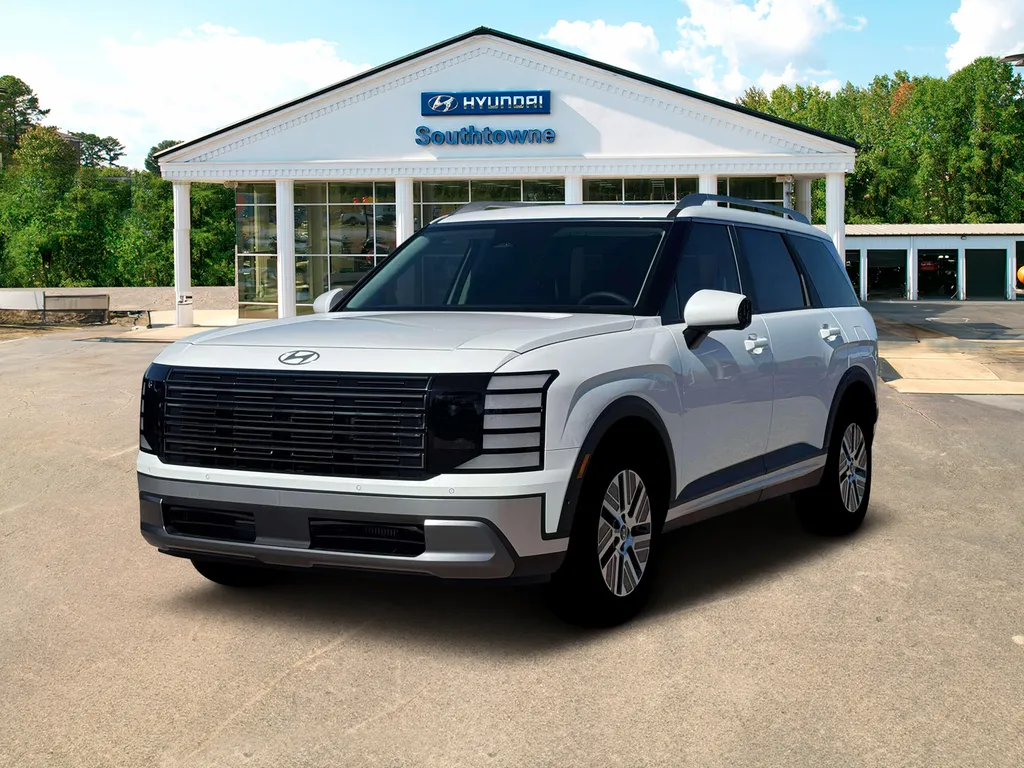 White 2026 Hyundai Palisade Hybrid Blue SEL Premium for sale in Newnan, GA