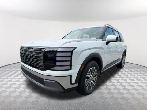 White 2026 Hyundai Palisade Hybrid Blue SEL Premium for sale in Newnan, GA