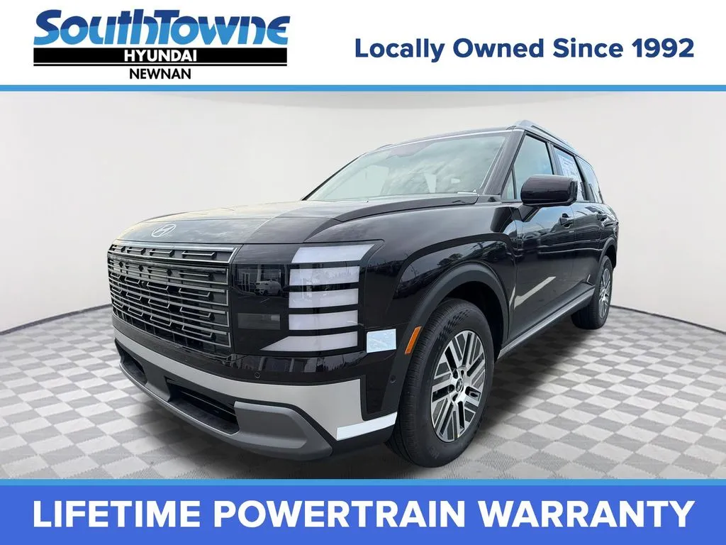 Red 2026 Hyundai Palisade Hybrid Blue SEL Premium for sale in Newnan, GA