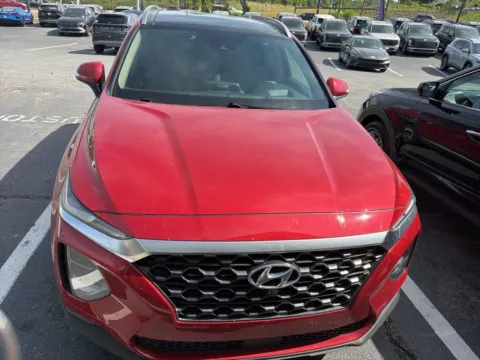 Red 2019 Hyundai Santa Fe Ultimate for sale in Newnan, GA