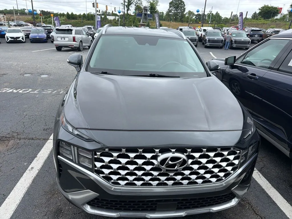 Gray 2022 Hyundai Santa Fe SEL for sale in Newnan, GA