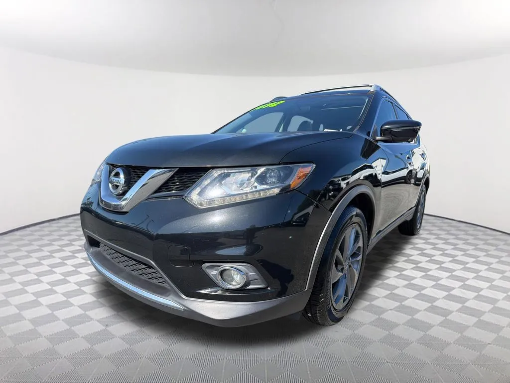 Black 2016 Nissan Rogue SL for sale in Newnan, GA