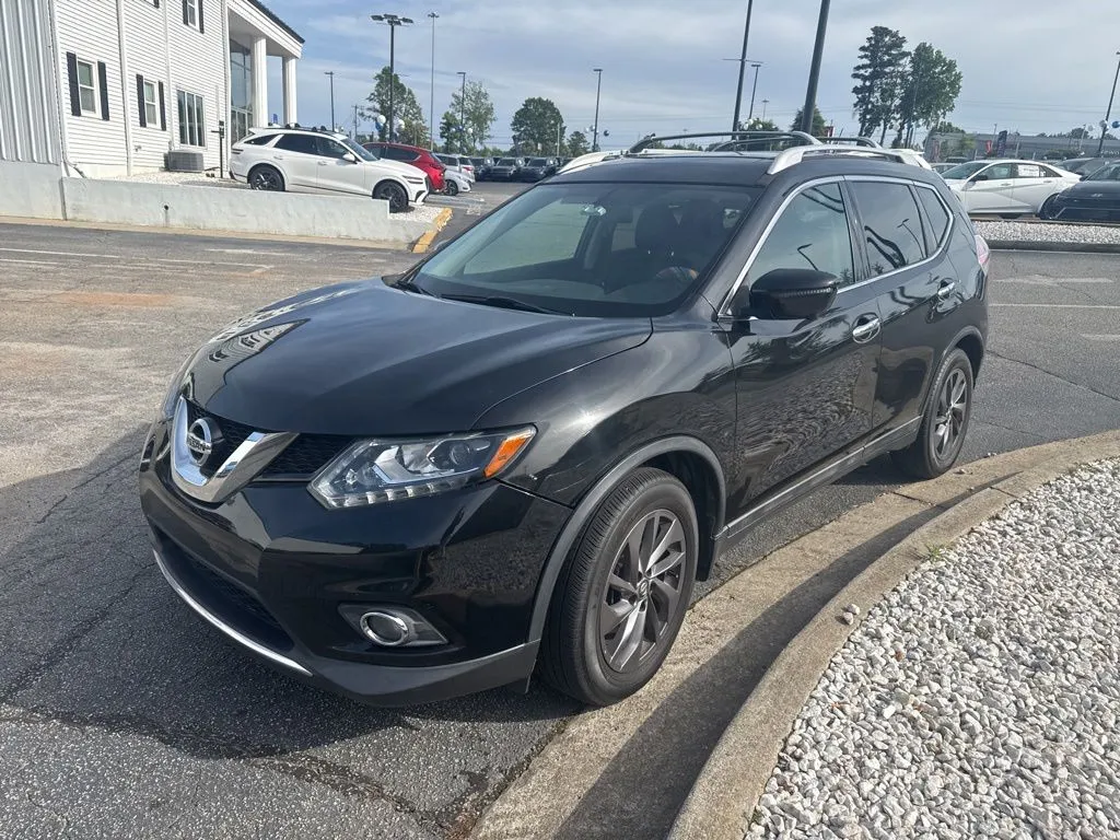 Black 2016 Nissan Rogue SL for sale in Newnan, GA