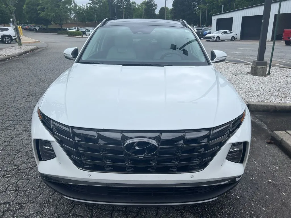 White 2024 Hyundai Tucson Limited for sale in Newnan, GA