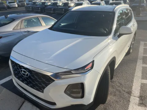 White 2020 Hyundai Santa Fe SEL for sale in Newnan, GA