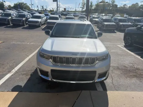 Silver 2021 Jeep Grand Cherokee L Limited for sale in Newnan, GA