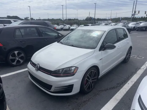White 2017 Volkswagen Golf GTI Sport for sale in Newnan, GA