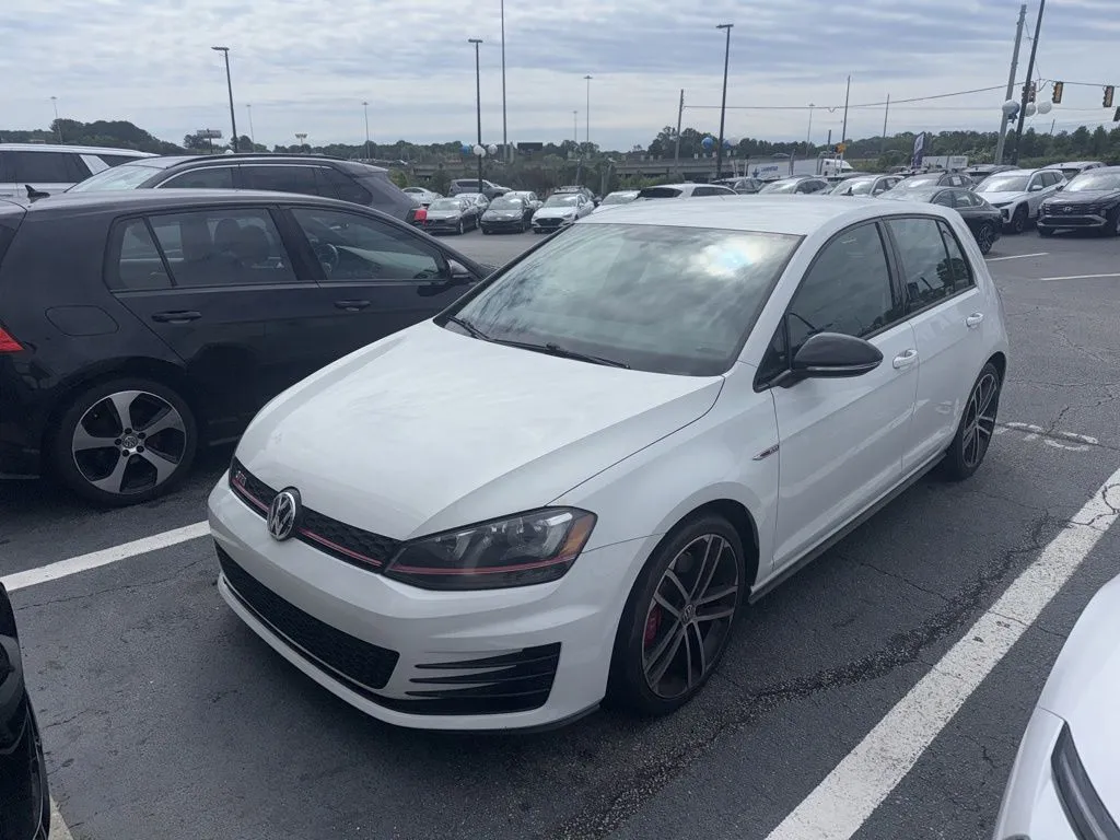 White 2017 Volkswagen Golf GTI Sport for sale in Newnan, GA