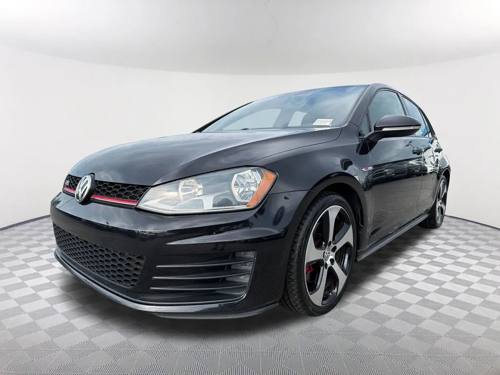 Black 2017 Volkswagen Golf GTI S for sale in Newnan, GA