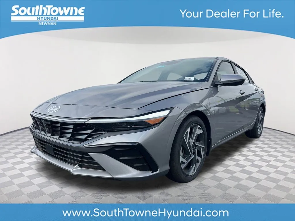 Gray 2025 Hyundai Elantra Limited for sale in Newnan, GA