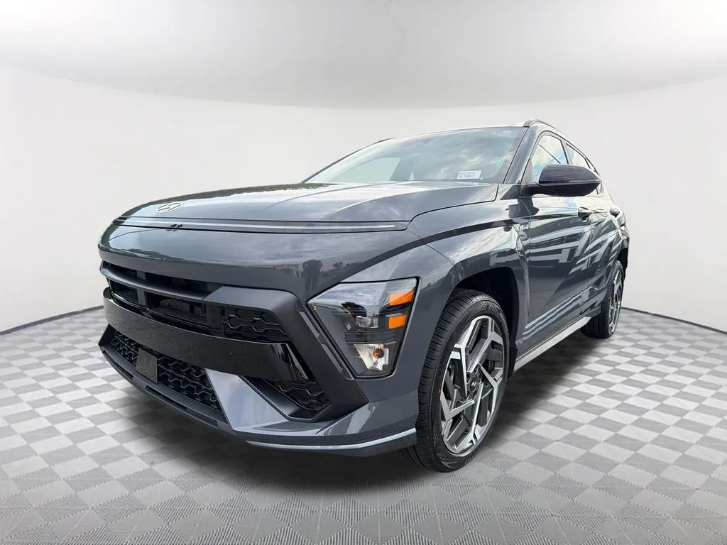 Gray 2024 Hyundai Kona N Line for sale in Newnan, GA