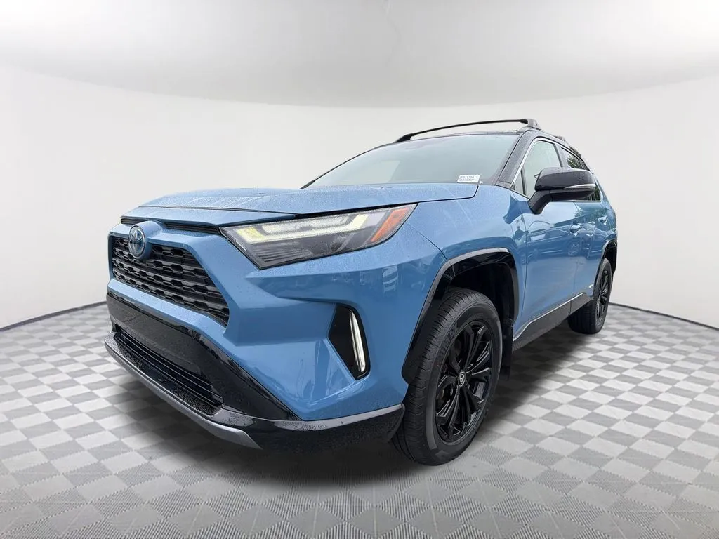 Black 2022 Toyota RAV4 Hybrid XSE for sale in Newnan, GA