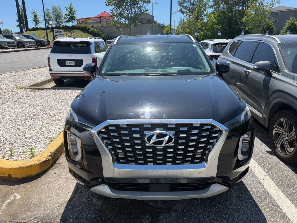 Black 2021 Hyundai Palisade Limited for sale in Newnan, GA