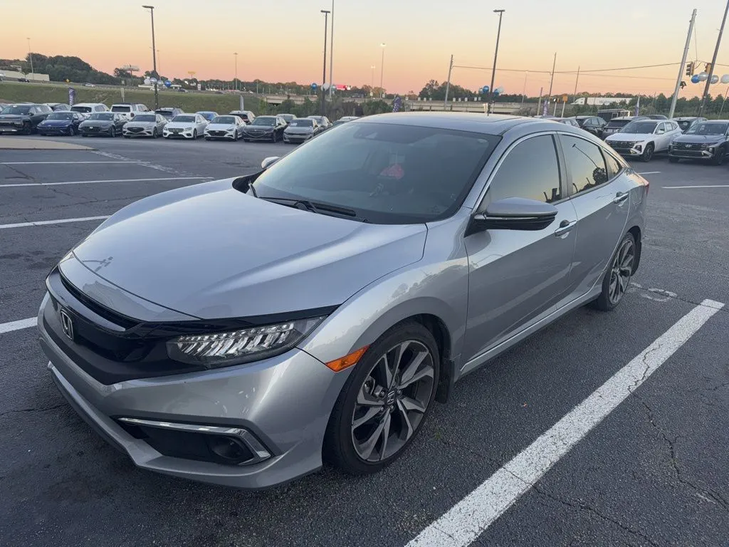 Silver 2020 Honda Civic Touring for sale in Newnan, GA