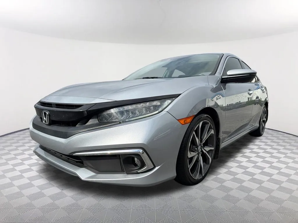 Silver 2020 Honda Civic Touring for sale in Newnan, GA