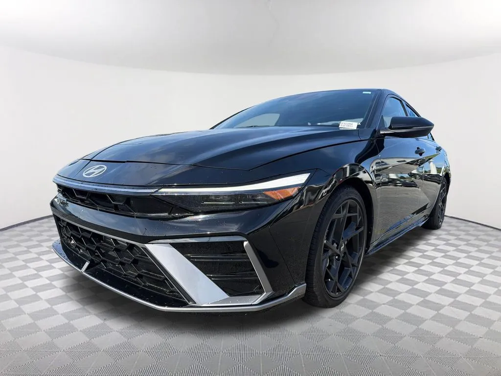 Black 2025 Hyundai Elantra N Line for sale in Newnan, GA