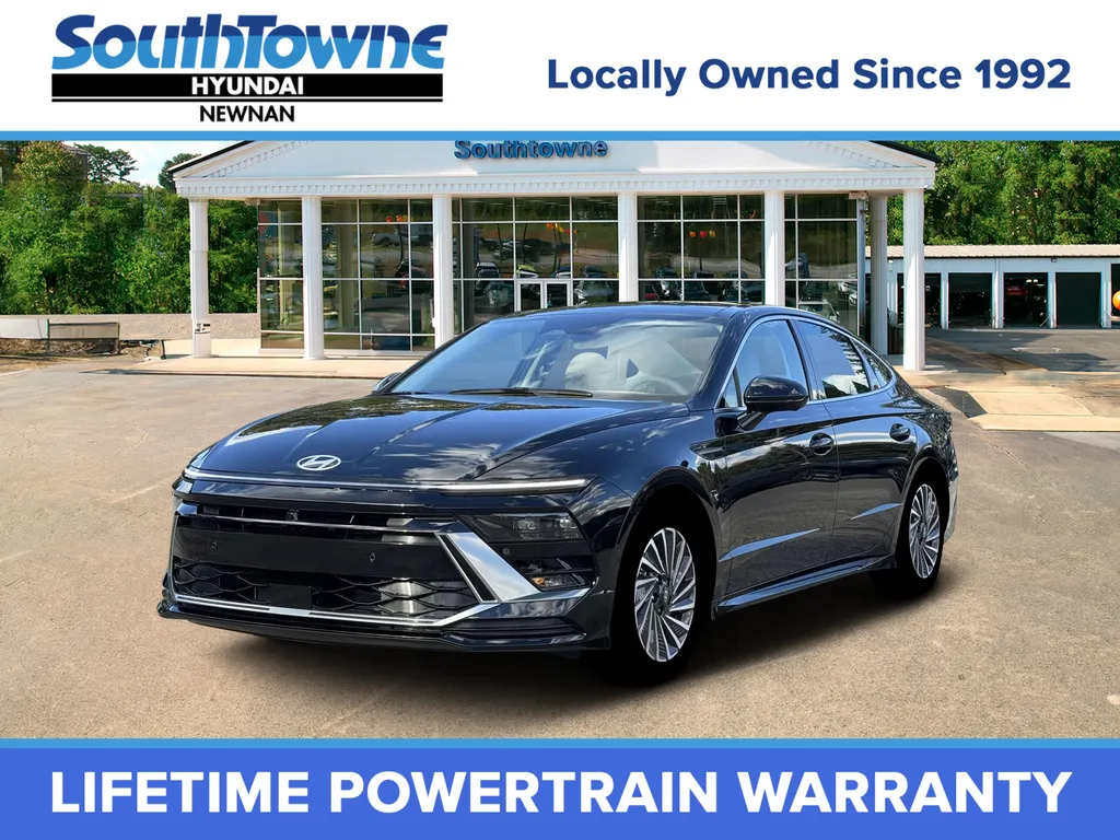Black 2026 Hyundai Sonata Hybrid Limited for sale in Newnan, GA