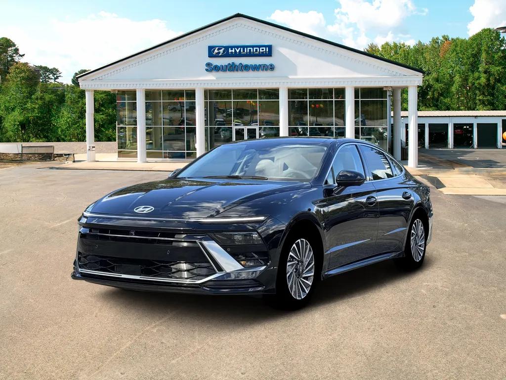 Black 2026 Hyundai Sonata Hybrid Limited for sale in Newnan, GA