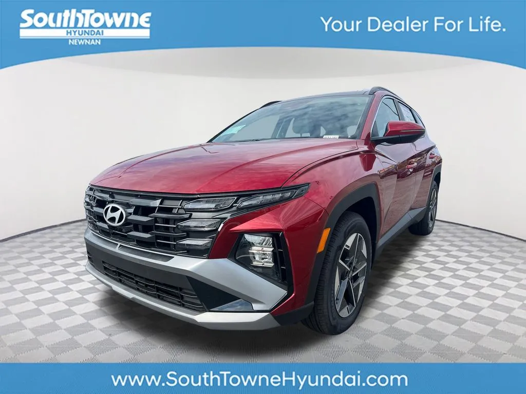 Red 2025 Hyundai Tucson Hybrid SEL Convenience for sale in Newnan, GA