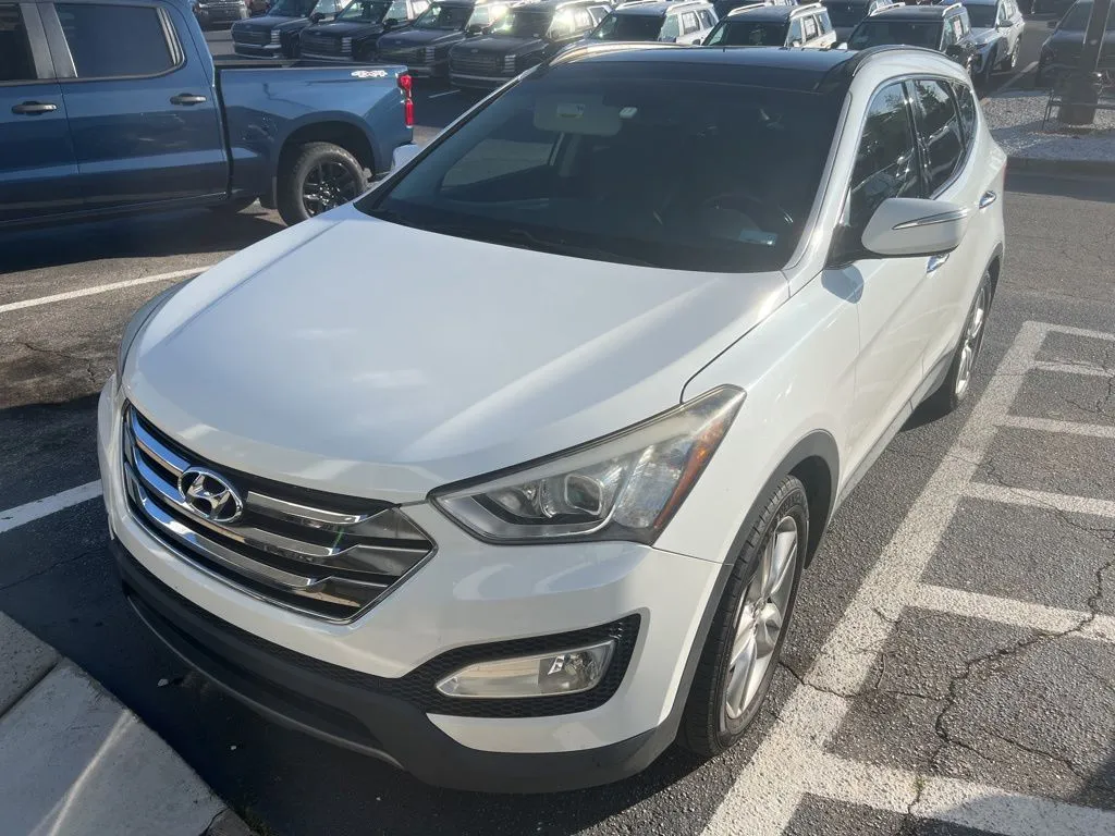 White 2014 Hyundai Santa Fe Sport 2.0T for sale in Newnan, GA