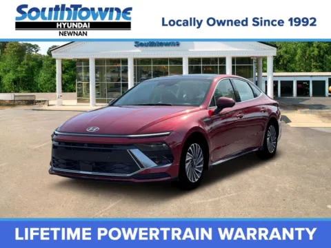 Red 2026 Hyundai Sonata Hybrid Limited for sale in Newnan, GA