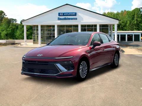 Red 2026 Hyundai Sonata Hybrid Limited for sale in Newnan, GA