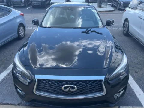 Black 2020 INFINITI Q50 3.0t LUXE for sale in Newnan, GA