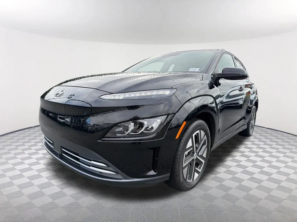 Black 2023 Hyundai Kona Electric Limited for sale in Newnan, GA